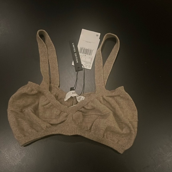 Mango Tops - Cashmere Mango Bralette Top